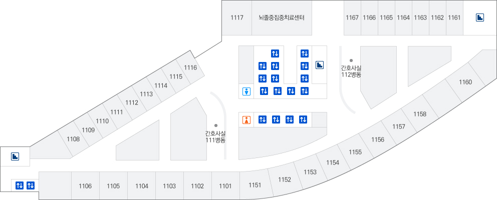 11층 원내 위치도